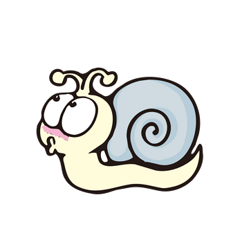 蜗牛卡通动物图片
