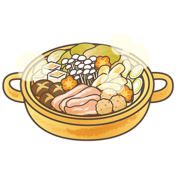 卡通一锅食品火锅