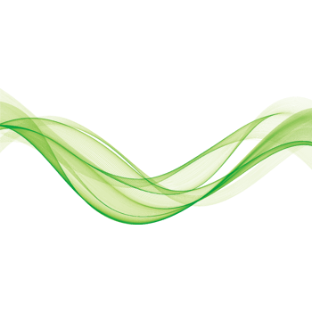 绿色飘逸丝带丝绸