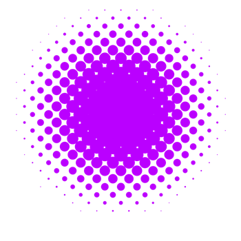 紫色放射状圆点背景