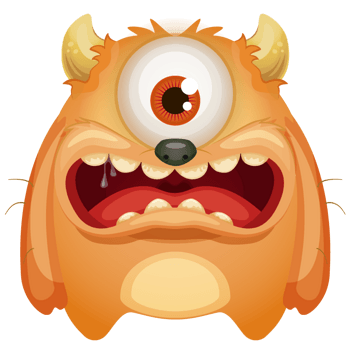 卡通怪物图片免费下载_卡通怪物素材_万素网