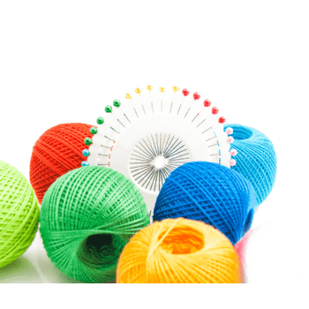 毛线球素材边框