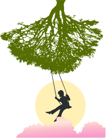 秋千免抠元素图片-元素素材4386651-万素网