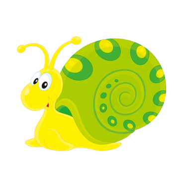 手绘卡通蜗牛