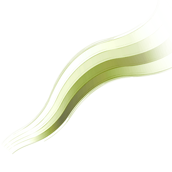 绿色渐变的线条