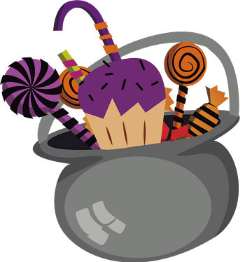 一袋糖果卡通手绘