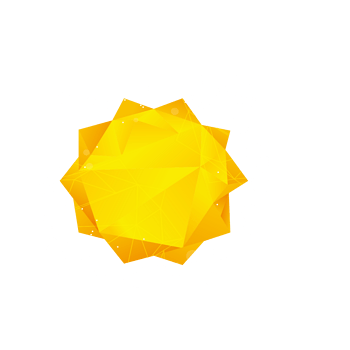 抽象几何体太阳背景矢量素材