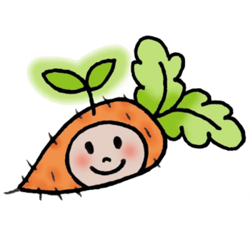 微笑的胡萝卜卡通漫画