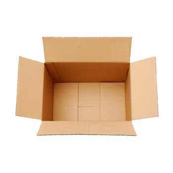 打开的纸盒素材