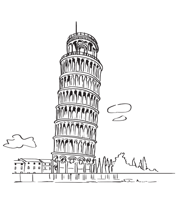 比萨斜塔