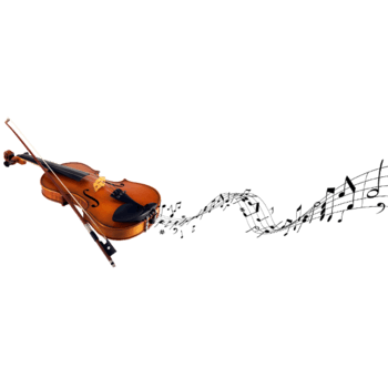 小提琴乐器音符