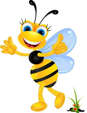 卡通可爱蜜蜂