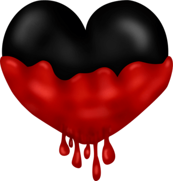 滴血的爱心