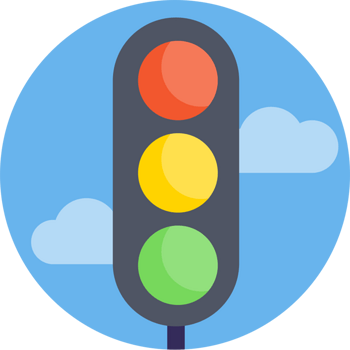 交通红绿灯图标大全