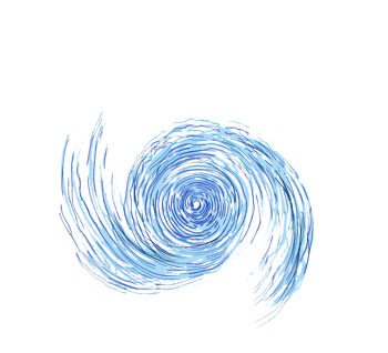 蓝色暴风漩涡