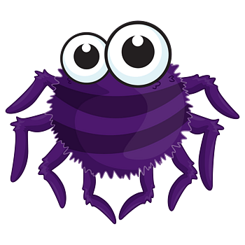 卡通蜘蛛
