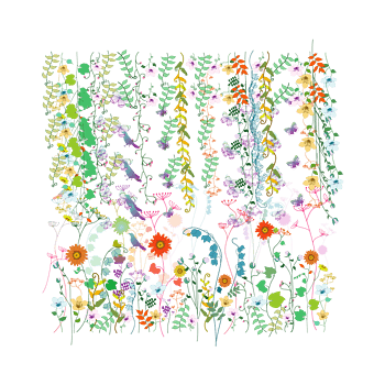 矢量欧式藤蔓素材