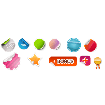 角标水印设计素材