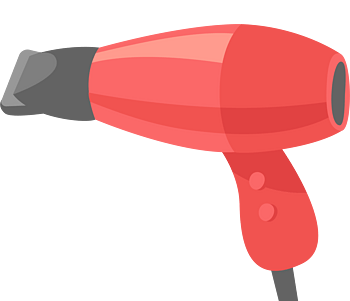 红色吹风机免抠元素图片-元素素材3392527-万素网