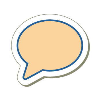 淡黄色背景圆圈对话框