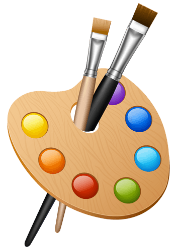 矢量卡通画板素材