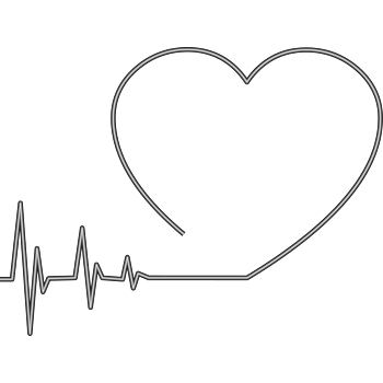 爱心心电图