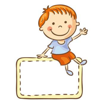 可爱儿童对话框