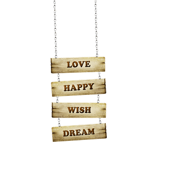 木质吊牌装饰素材