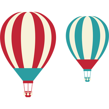 热气球元素免抠元素图片-元素素材3805779-万素网