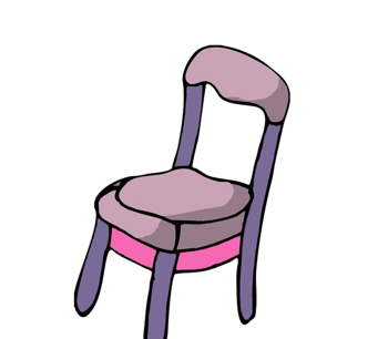 卡通椅子装饰素材