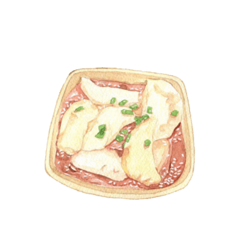 老麻抄手手绘画素材图片