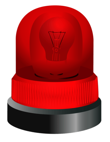 红色警示灯