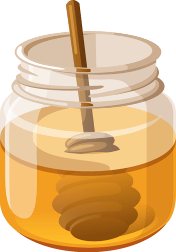 卡通精美蜂蜜罐子