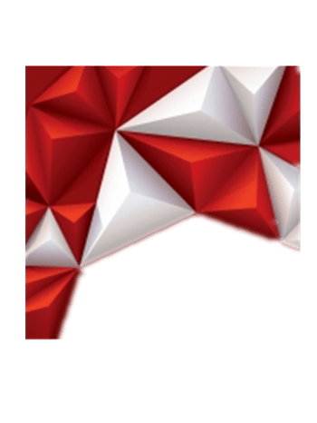 蓝色立体三角形