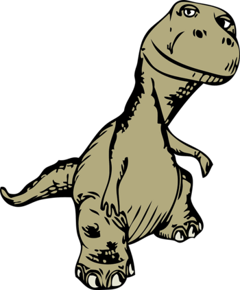 抽象艺术品恐龙