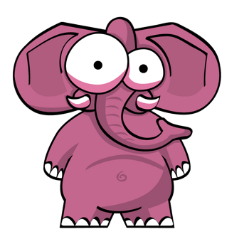卡通小象图片-卡通小象设计素材-卡通小象素材免费下载-万素网