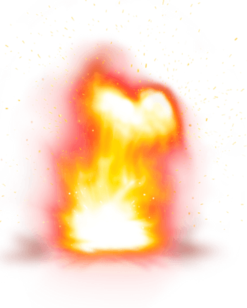 火焰喷发素材