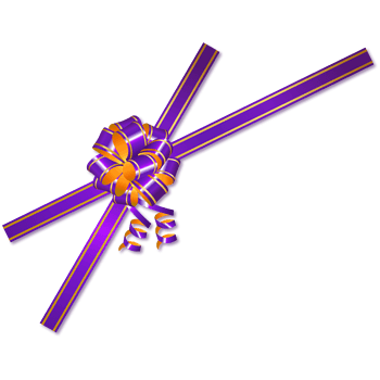 矢量手绘紫色拉花