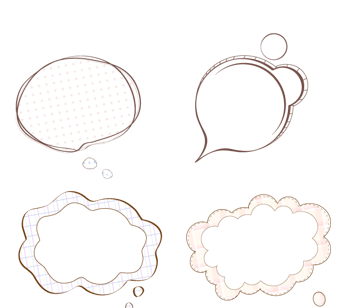 对话框气泡框集合元素