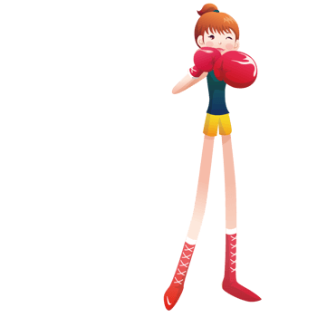 拳击手健身锦标赛冠军