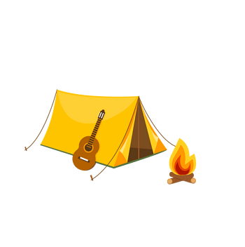 野营用品图标图片png元素素材图片下载-万素网