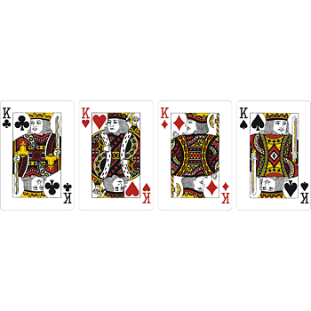 k精美扑克牌模版