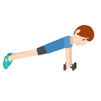 锻炼男生俯卧撑健身