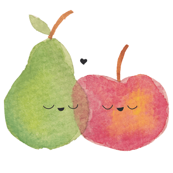 苹果和梨子免抠元素图片_元素素材3040247_万素网