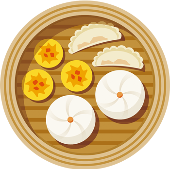 食物包子png元素素材图片下载-万素网