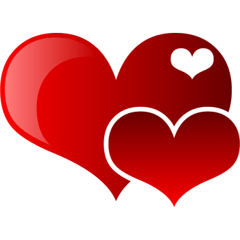 红心png矢量素材