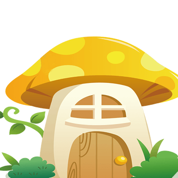 卡通蘑菇屋