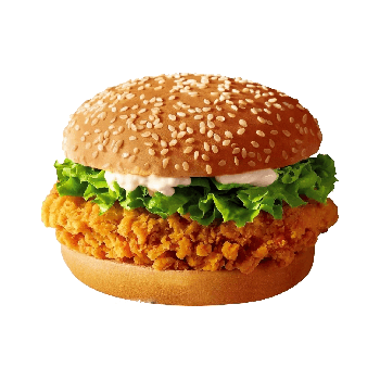 香脆鸡腿汉堡