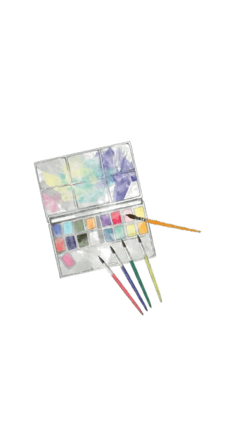 画笔颜料免抠元素图片-元素素材4635416-万素网