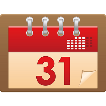 日历牌png矢量素材